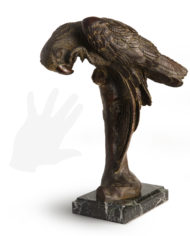 pappagallo-tofanari-bronzo-silhouette