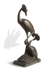uccelli-orientali-tofanari-bronzo-silhouette
