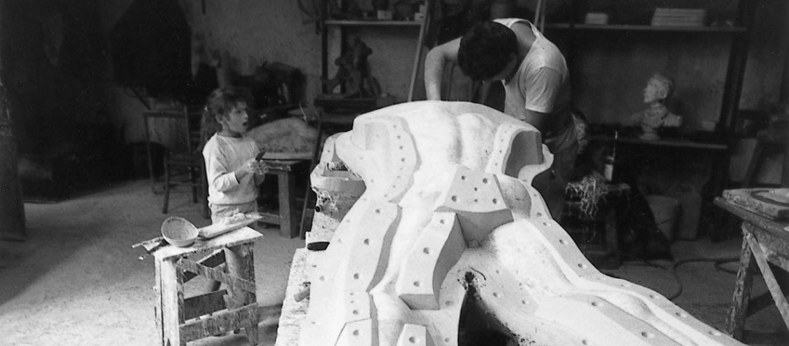 Galleria d'Arte Bazzanti Fonderia Artistica Ferdinando Marinelli Firenze fusione a cera persa bronze statuary casting bronze sculptures sculture bronzo calco negativo