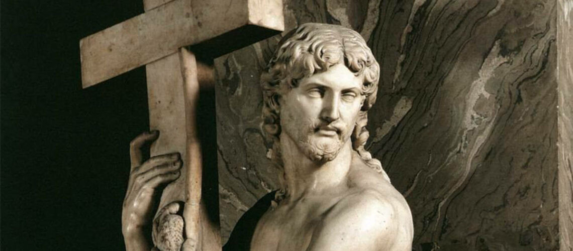 galleria pietro bazzanti firenze fonderia artistica ferdinando marinelli opere di michelangelo buonarroti cristo sopra minerva sculture in vendita