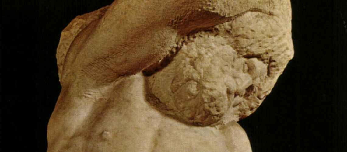 galleria pietro bazzanti firenze fonderia artistica ferdinando marinelli opere di michelangelo buonarroti cristo schiavo barbuto sculture in vendita