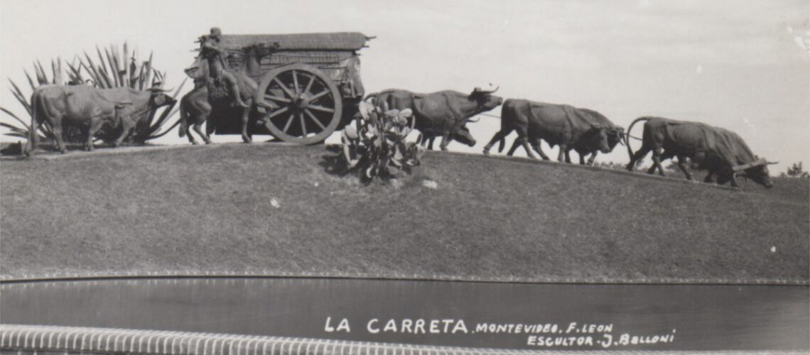 galleria pietro bazzanti firenze fonderia artistica ferdinando marinelli monumento di jose belloni carreta per montevideo uruguay sculture in vendita