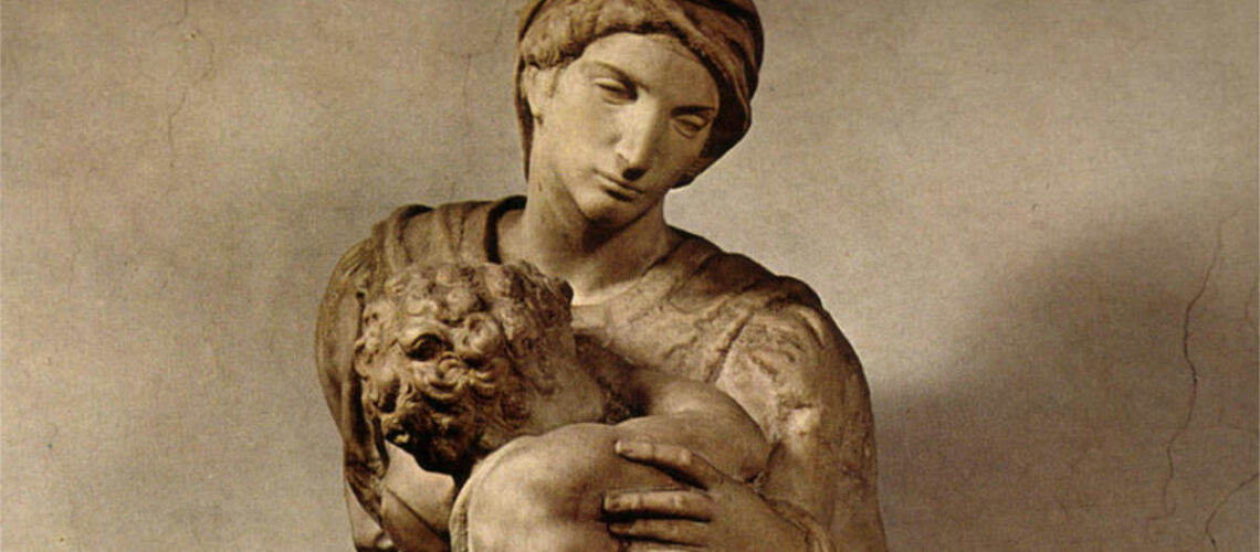 galleria pietro bazzanti firenze fonderia artistica ferdinando marinelli opere di michelangelo buonarroti sagrestia nuova madonna medici sculture in vendita