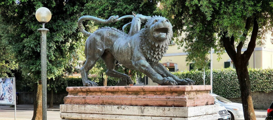 fonderia artistica ferdinando marinelli galleria bazzanti firenze scultura chimera etrsca sculture in vendita a firenze arezzo