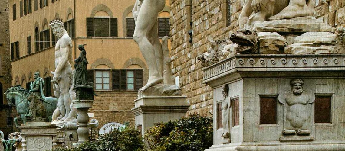 fonderia artistica ferdinando marinelli galleria bazzanti firenze produzione e vendita sculture a firenze naiadi ammannati giambologna piazza della signoria