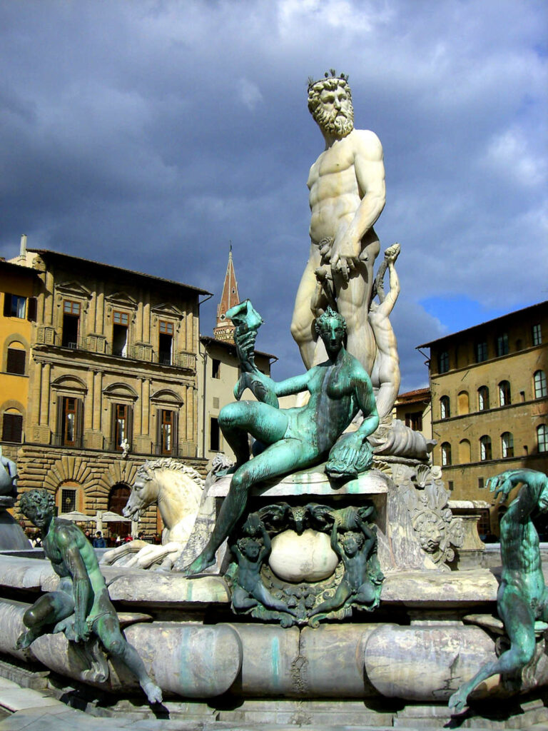 fonderia artistica ferdinando marinelli galleria bazzanti firenze produzione e vendita sculture a firenze naiadi ammannati giambologna piazza della signoria marmo serravezza