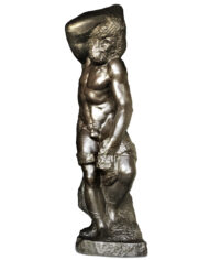 schiavo-barbuto-michelangelo-bronzo