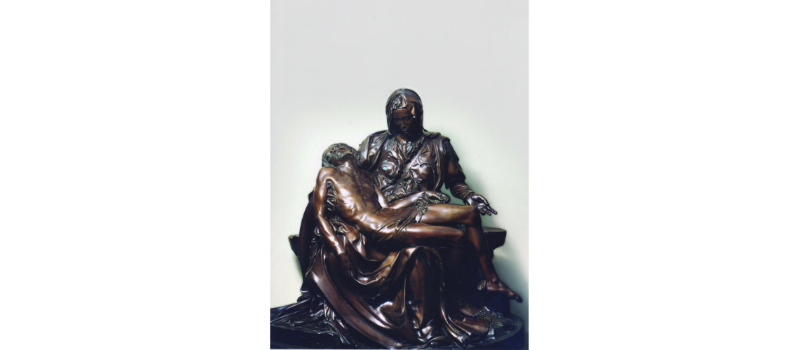 fondera artistica ferdinando marinelli galleria bazzanti firenze sculture in vendita pietà di michelangelo bronzo