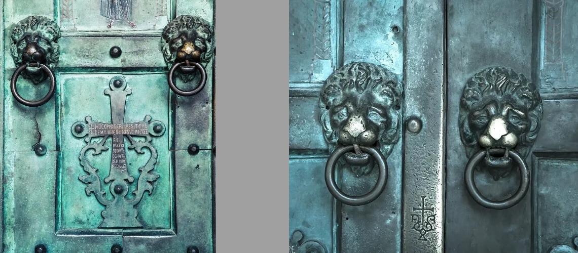 galleria pietro bazzanti fonderia artistica ferdinando marinelli firenze vendita sculture in marmo e bronzo porte bronzee porta del duomo di amalfi