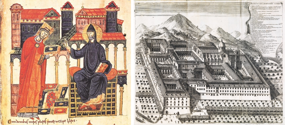 galleria pietro bazzanti fonderia artistica ferdinando marinelli firenze vendita sculture in marmo e bronzo porte bronzee porta bronzea dell'abbazia di montecassino