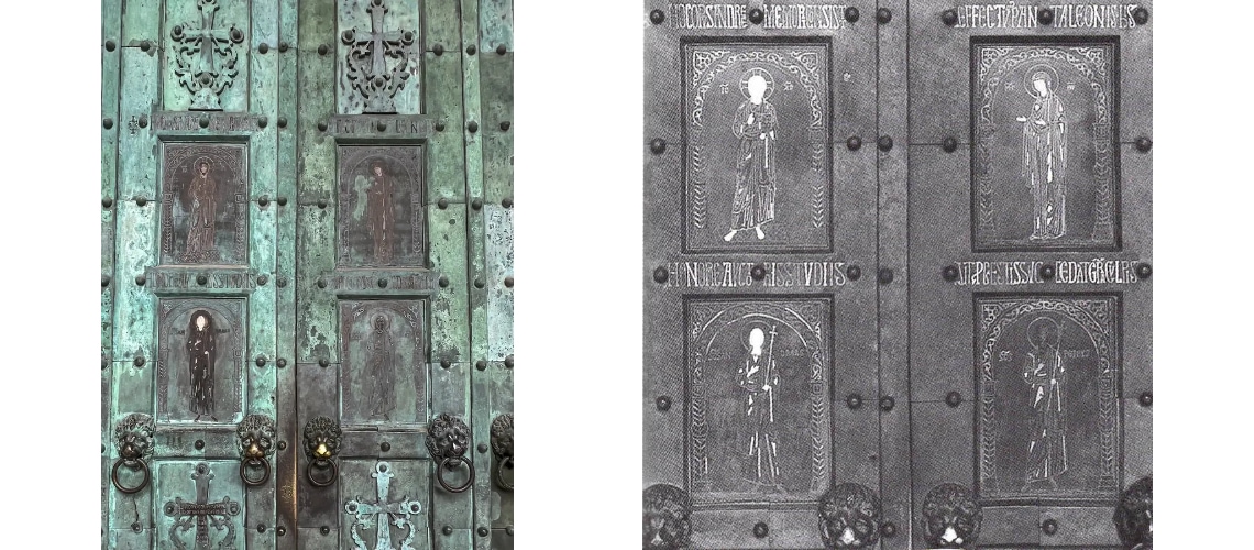 galleria pietro bazzanti fonderia artistica ferdinando marinelli firenze vendita sculture in marmo e bronzo porte bronzee porta del duomo di amalfi