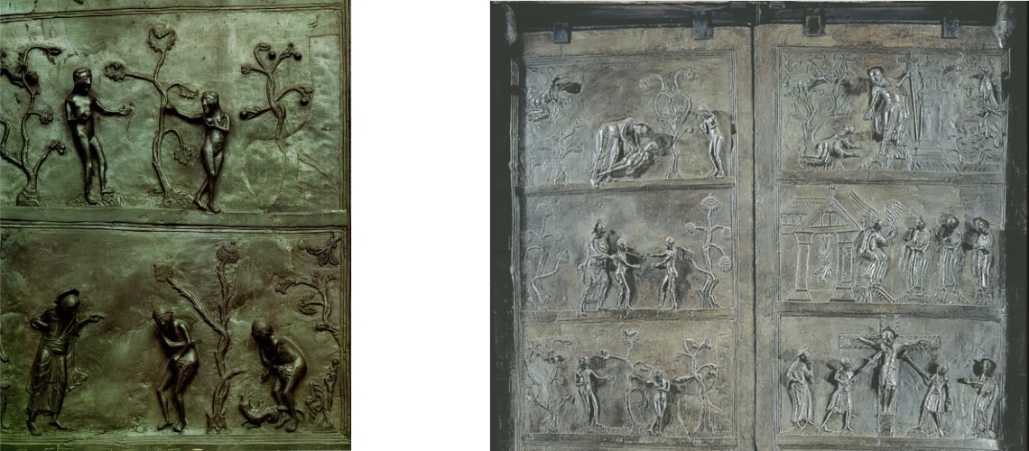 galleria pietro bazzanti fonderia artistica ferdinando marinelli firenze vendita sculture in marmo e bronzo porta bronzo hildeseim