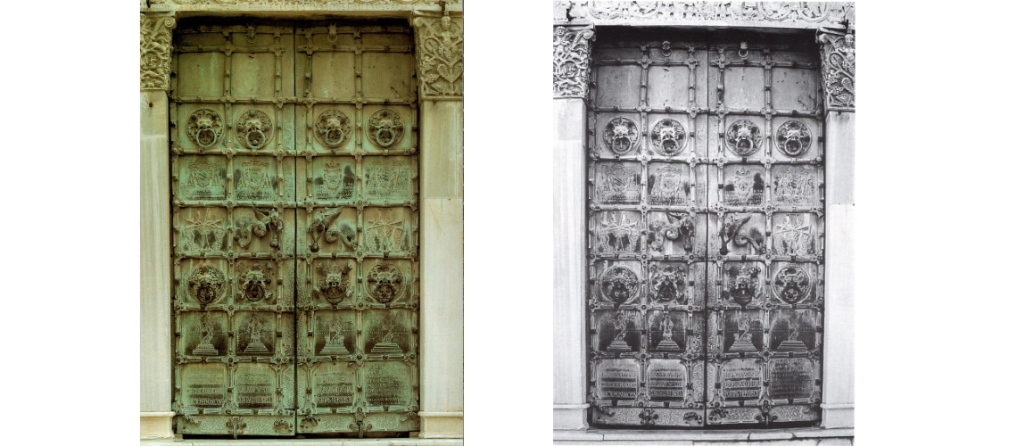 galleria pietro bazzanti fonderia artistica ferdinando marinelli firenze vendita sculture in marmo e bronzo porta bronzo troia