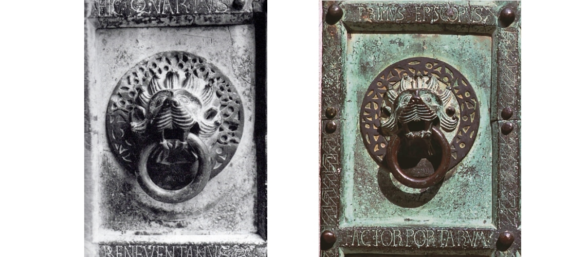 galleria pietro bazzanti fonderia artistica ferdinando marinelli firenze vendita sculture in marmo e bronzo porta bronzo troia dettagli