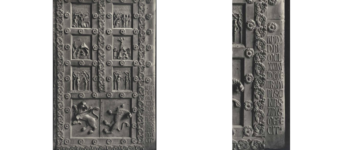 galleria pietro bazzanti fonderia artistica ferdinando marinelli firenze vendita sculture in marmo e bronzo porta bronzo san ranieri dettagli